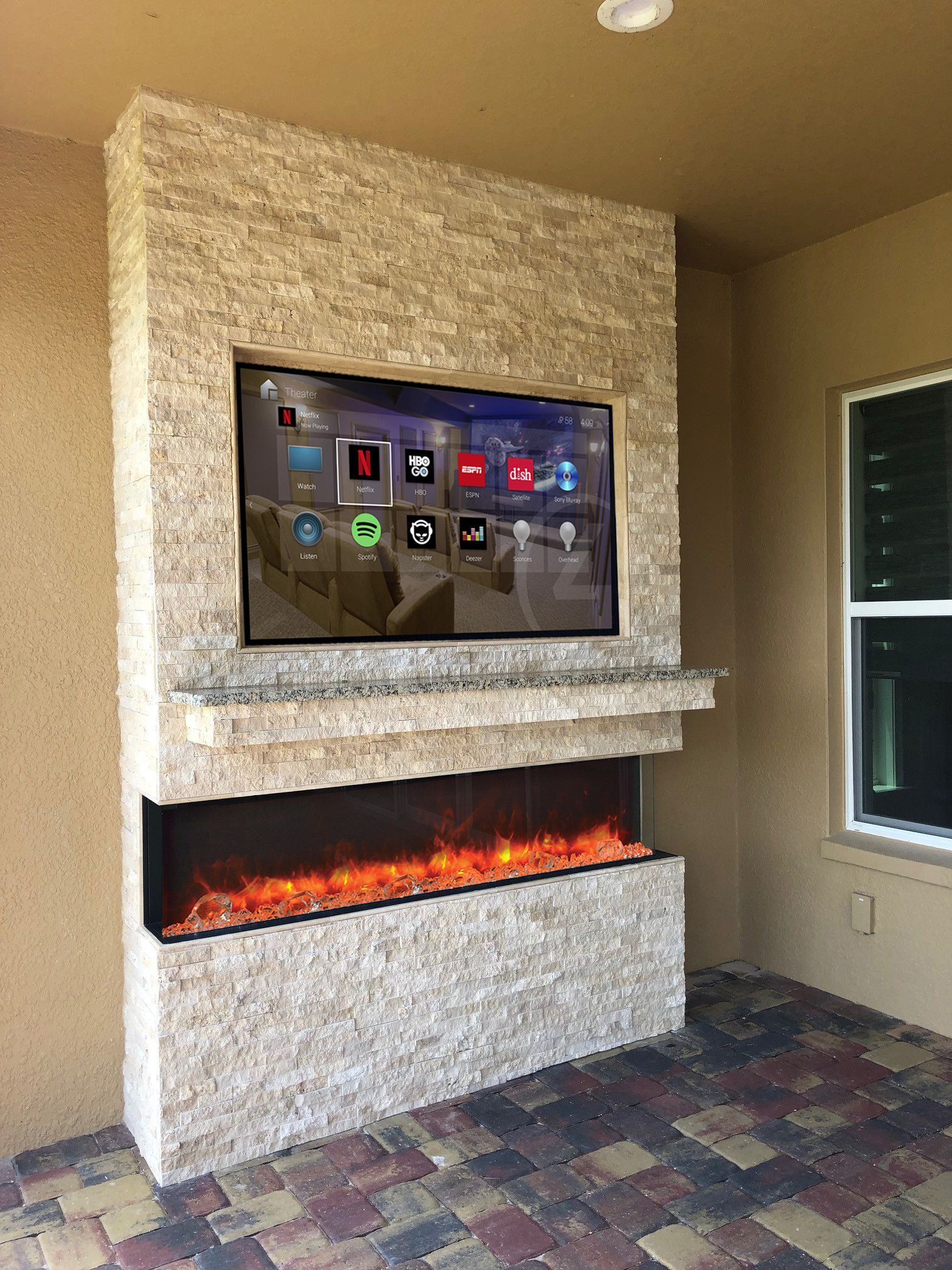 Wesley Chapel outdoor kitchen showroom